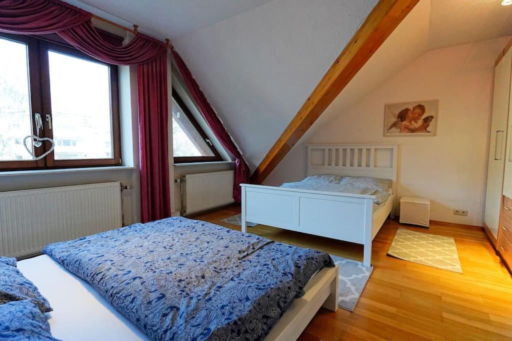 Grosse, Helle Wohnung Fuer Bis Zu 6 Personen Weinheim Εξωτερικό φωτογραφία